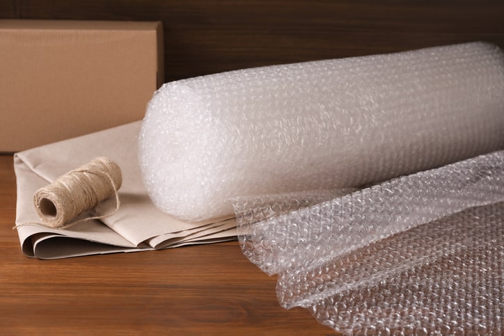 Bubble Wrap is a high-quality packing material recommended for storing delicate seasonal items.